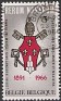 Belgium 1966 Escudo Armas 3 FR Multicolor Scott 662. Belgica 1966 Scott 662 Pablo VI. Subida por susofe
